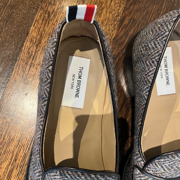 Thom Browne Varsity Penny Loafer in Tweed Size 10 / 43 - Picture 5 of 11